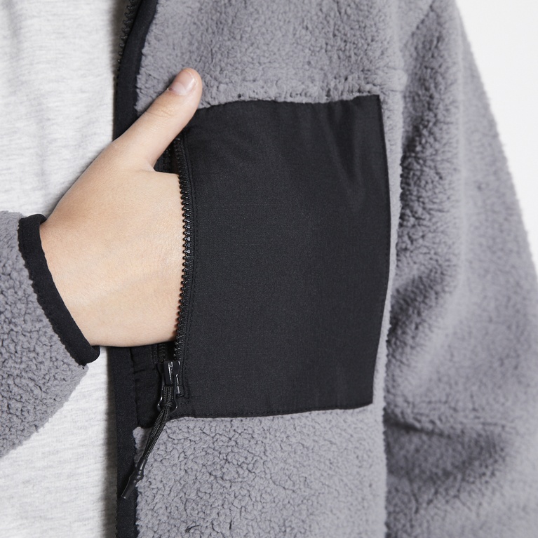 Pile jacket "Edor Star" Grey